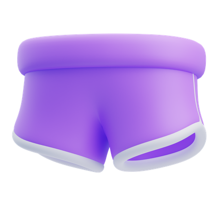Short Pants  3D Icon