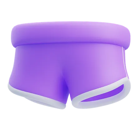 Short Pants  3D Icon