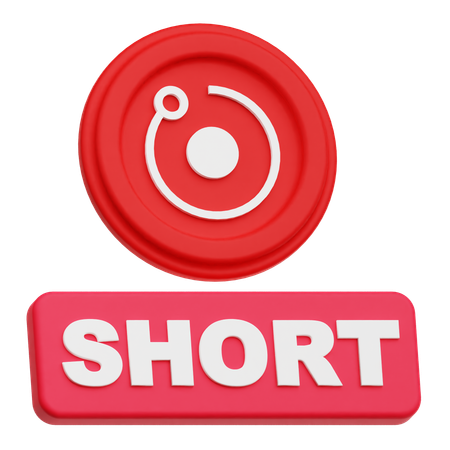 Short Render Token  3D Icon