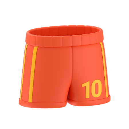Shorts 10  3D Icon