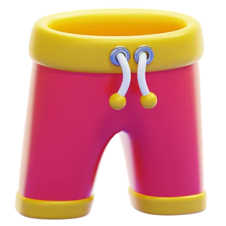 Shorts  3D Icon