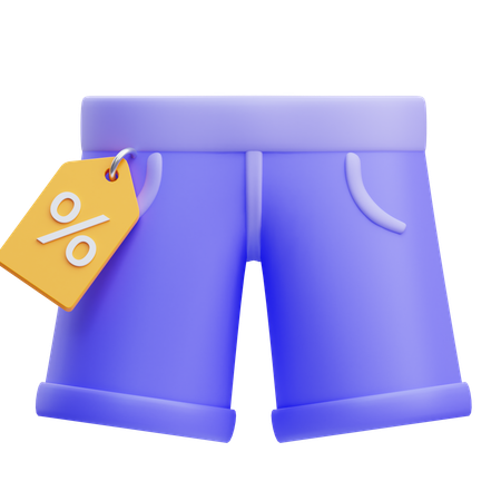 Shorts  3D Icon