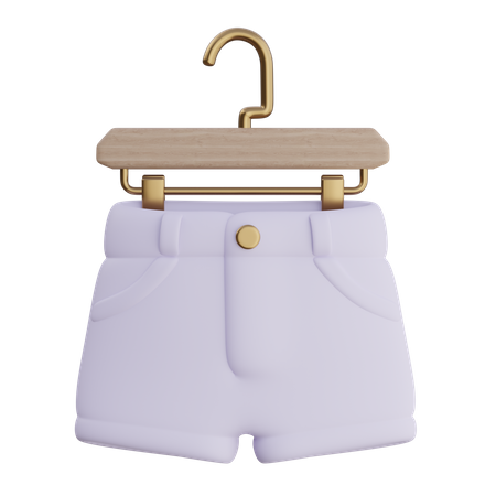 Shorts Frauen  3D Icon