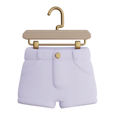 Shorts Frauen  3D Icon