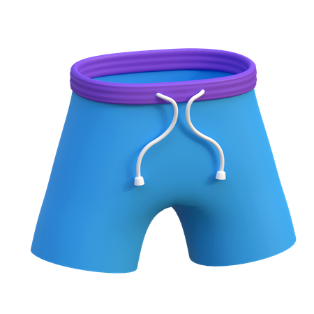 Pantalones cortos de playa  3D Icon
