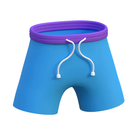 Pantalones cortos de playa  3D Icon
