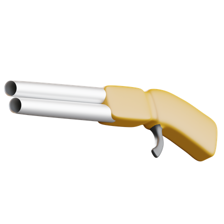 Shot Gun  3D Icon