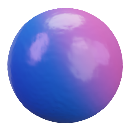 Shot Put  3D Icon