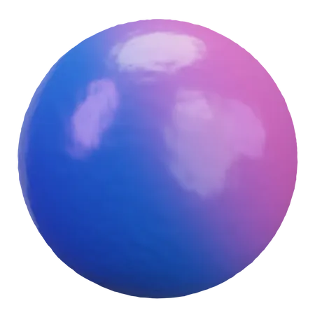 Shot Put  3D Icon