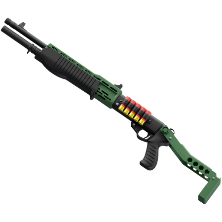 엽총  3D Icon