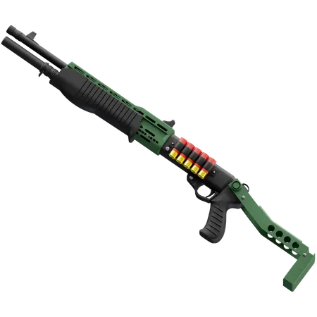 엽총  3D Icon