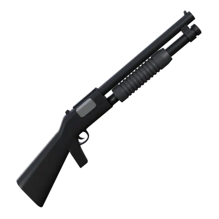 Shotgun  3D Icon