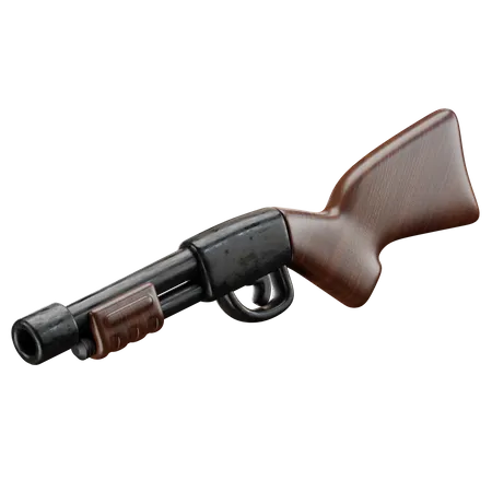 Shotgun  3D Icon