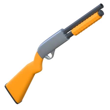 Shotgun  3D Icon