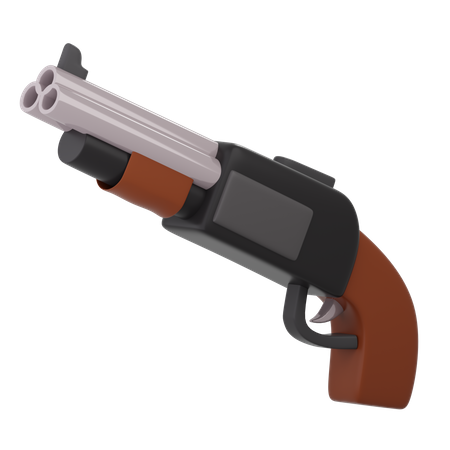 Shotgun  3D Icon