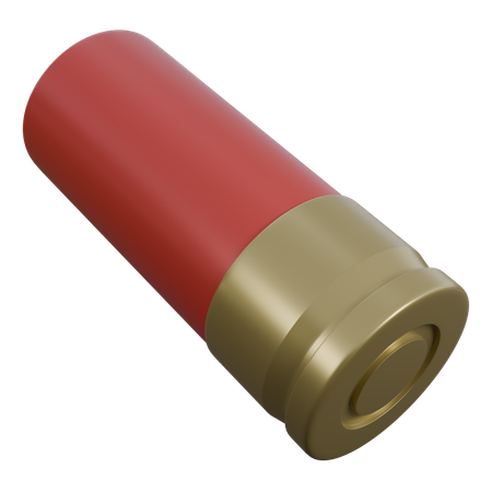 Shotgun Bullet  3D Icon