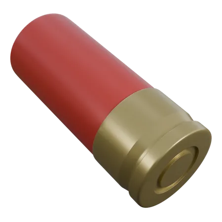 Shotgun Bullet  3D Icon