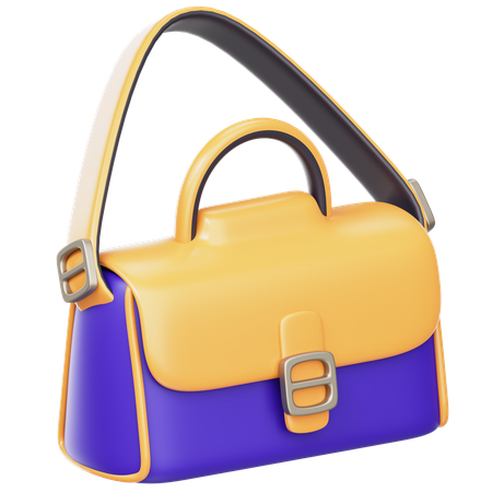 Shoulder Bag  3D Icon