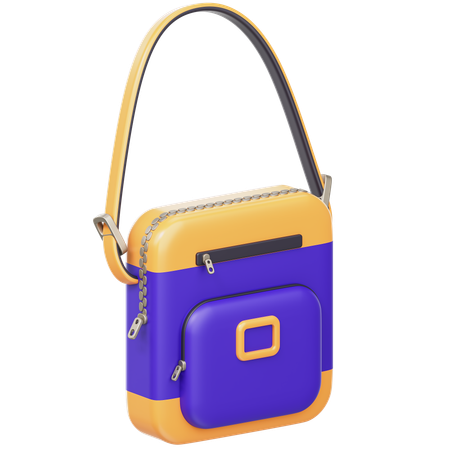 Shoulder Bag  3D Icon