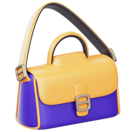 Shoulder Bag  3D Icon