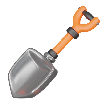 Shovel Tool 3 D Icon 3D Icon
