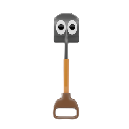 삽  3D Icon