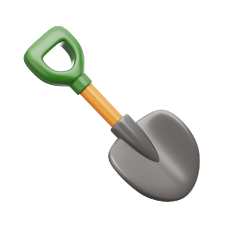 Shovel  3D Icon