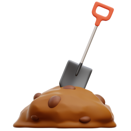 Shovel  3D Icon