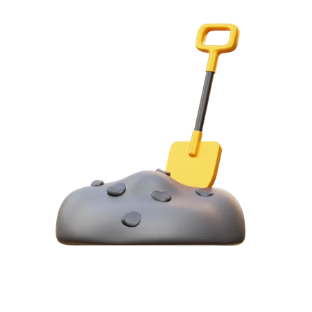 Shovel  3D Icon