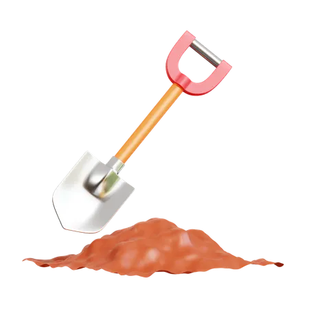 Shovel  3D Icon