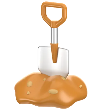 Shovel  3D Icon