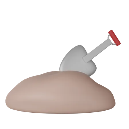 Shovel  3D Icon