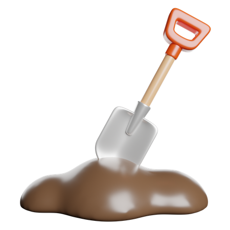 Shovel  3D Icon