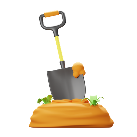 Shovel  3D Icon