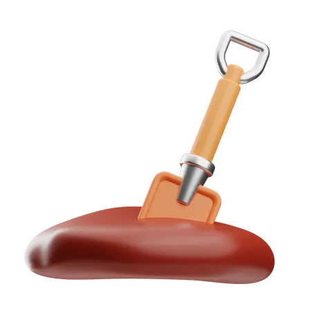 Shovel  3D Icon