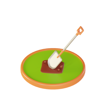 Shovel  3D Icon