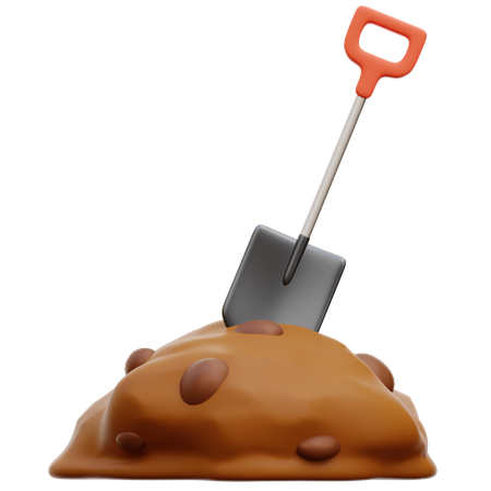 Shovel  3D Icon