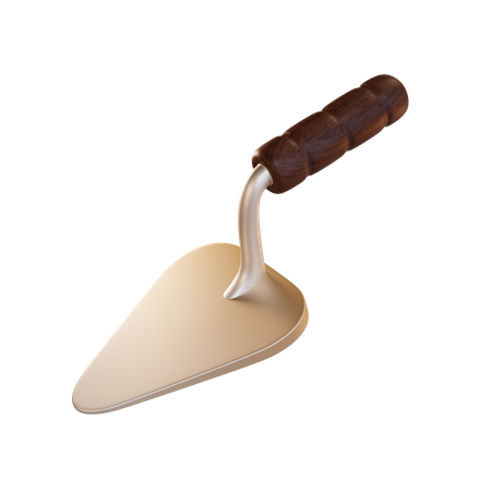 Shovel  3D Illustration