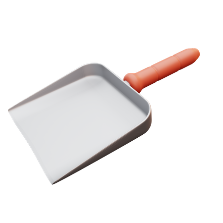 Shovel  3D Illustration