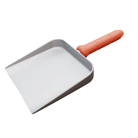 Shovel  3D Illustration