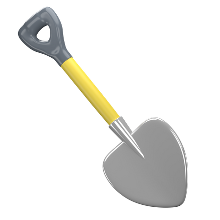 Shovel 3D Icon