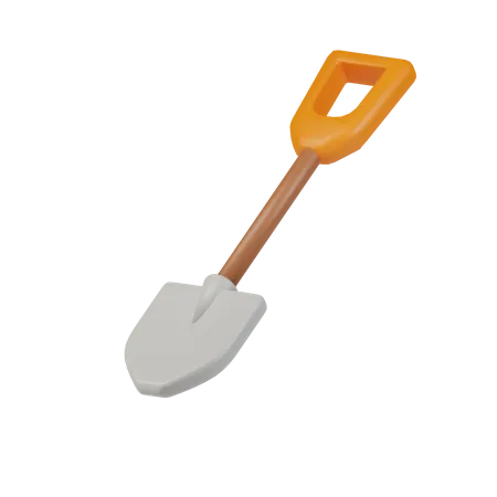 Shovel 3 D Agriculture Illustration 3D Icon