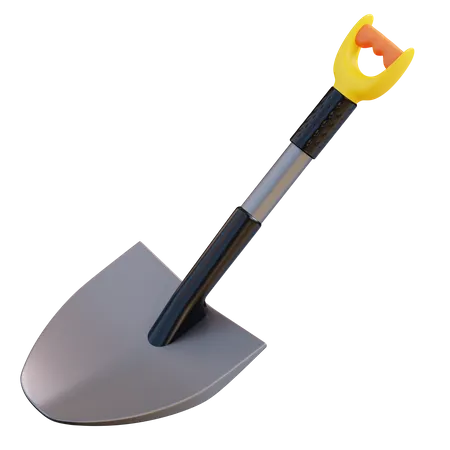 3 D Illustration Shovel 3D Icon