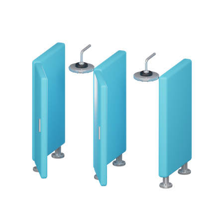 Shower Room  3D Icon