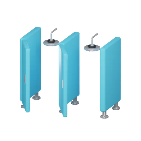 Shower Room 3 D Icon 3D Icon