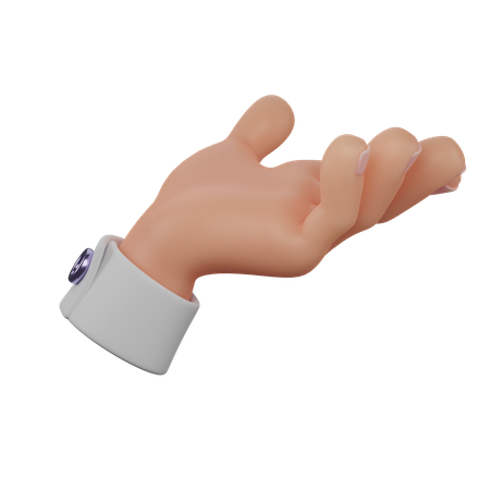 Showing Gesture  3D Icon