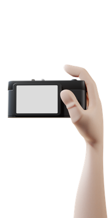 Showing Picture in digital camera  3D Icon