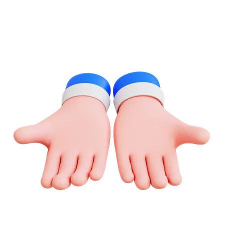 Hand Gesture Vol 3 3 D Icon Pack 3D Icon