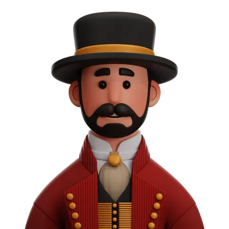 Showman  3D Icon