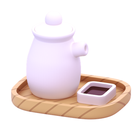 Shoyu Sauce  3D Icon